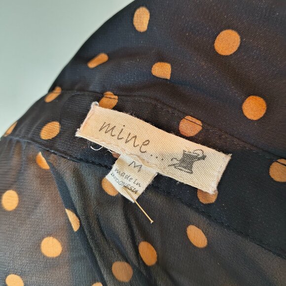 Silk Polka Dot Long Sleeve - Picture 7 of 7